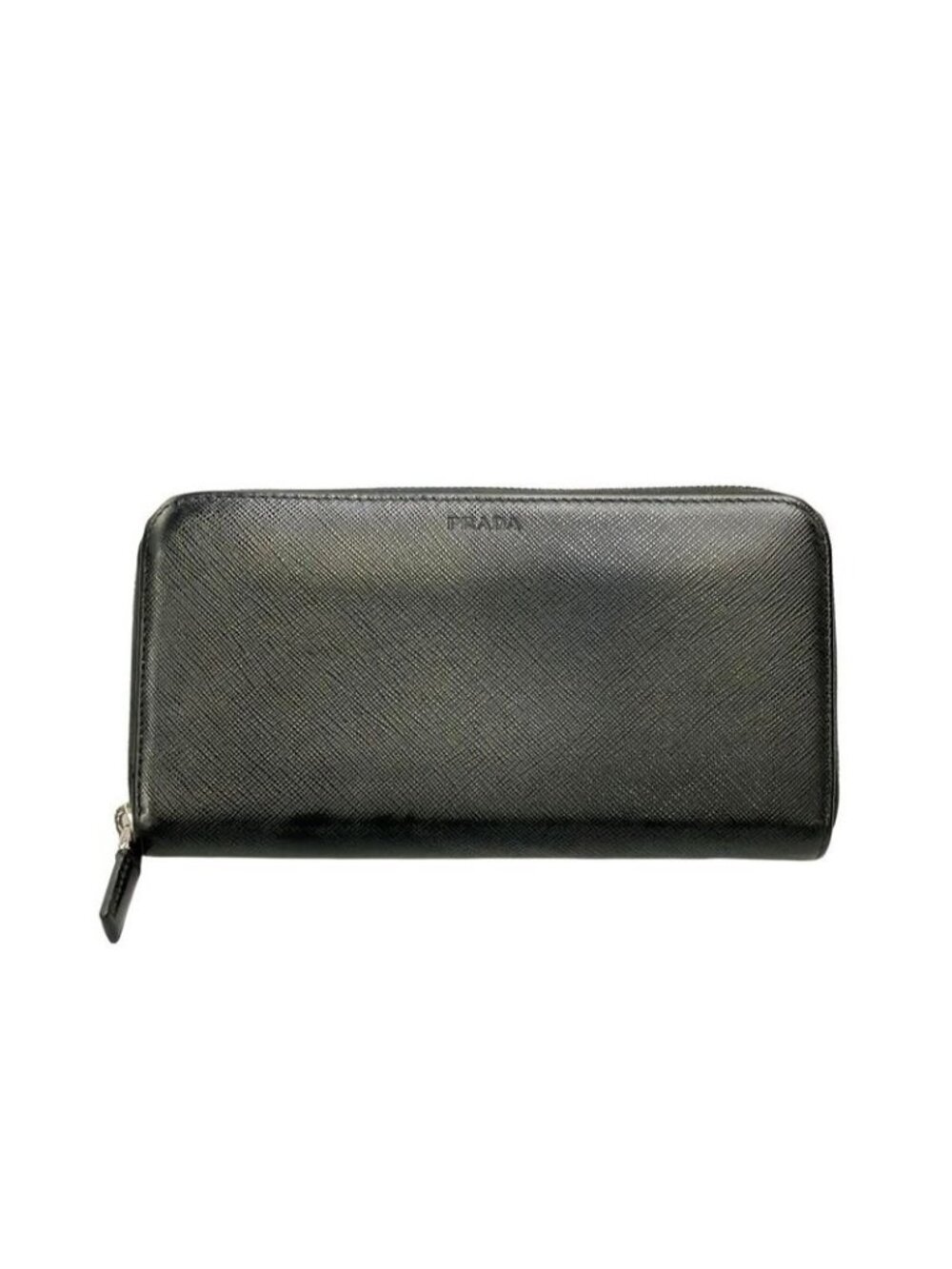 Prada Zip Around Wallet Saffiano